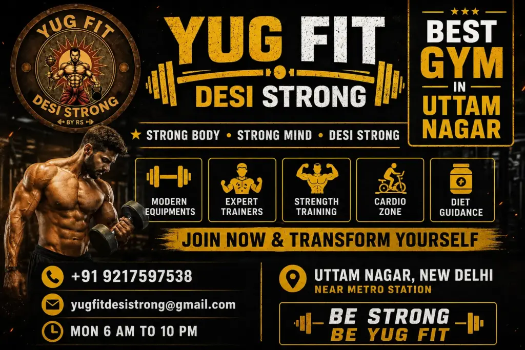 Best Gym in Uttam Nagar