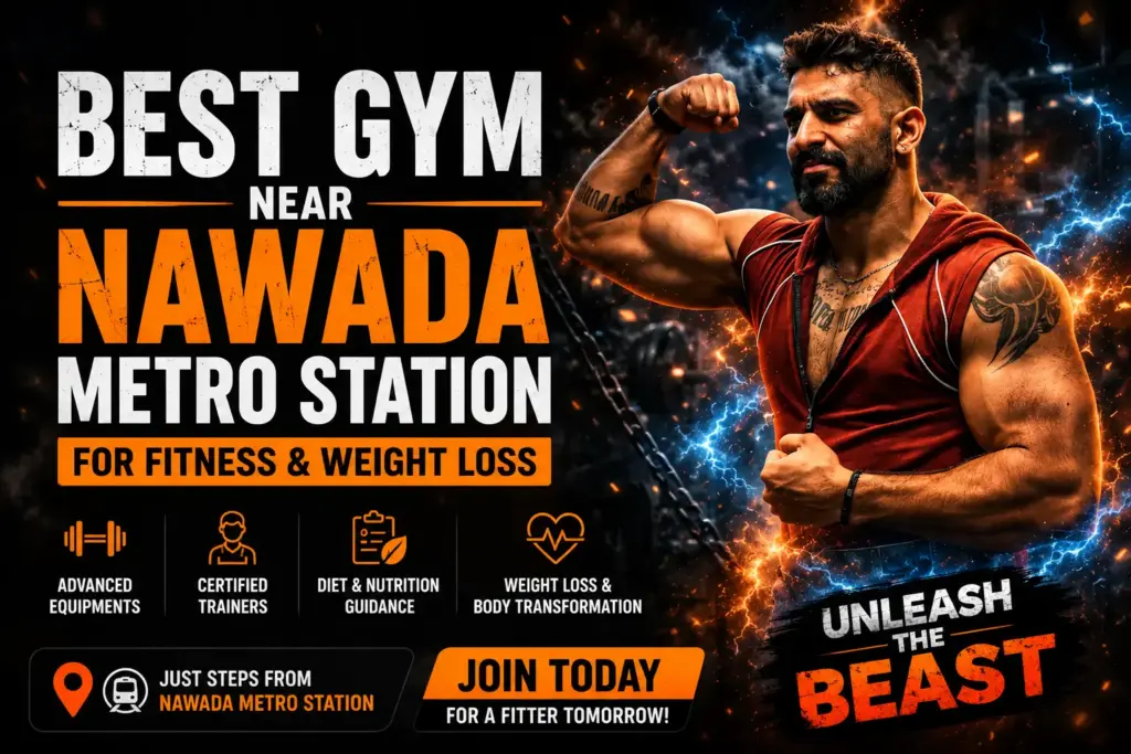 Gym Near Nawada Metro Station