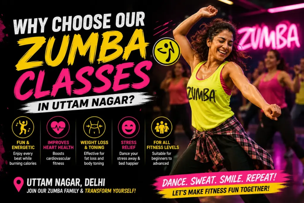 Zumba Classes in Uttam Nagar