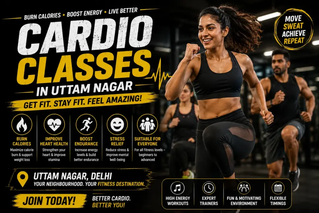 Cardio Classes in Uttam Nagar
