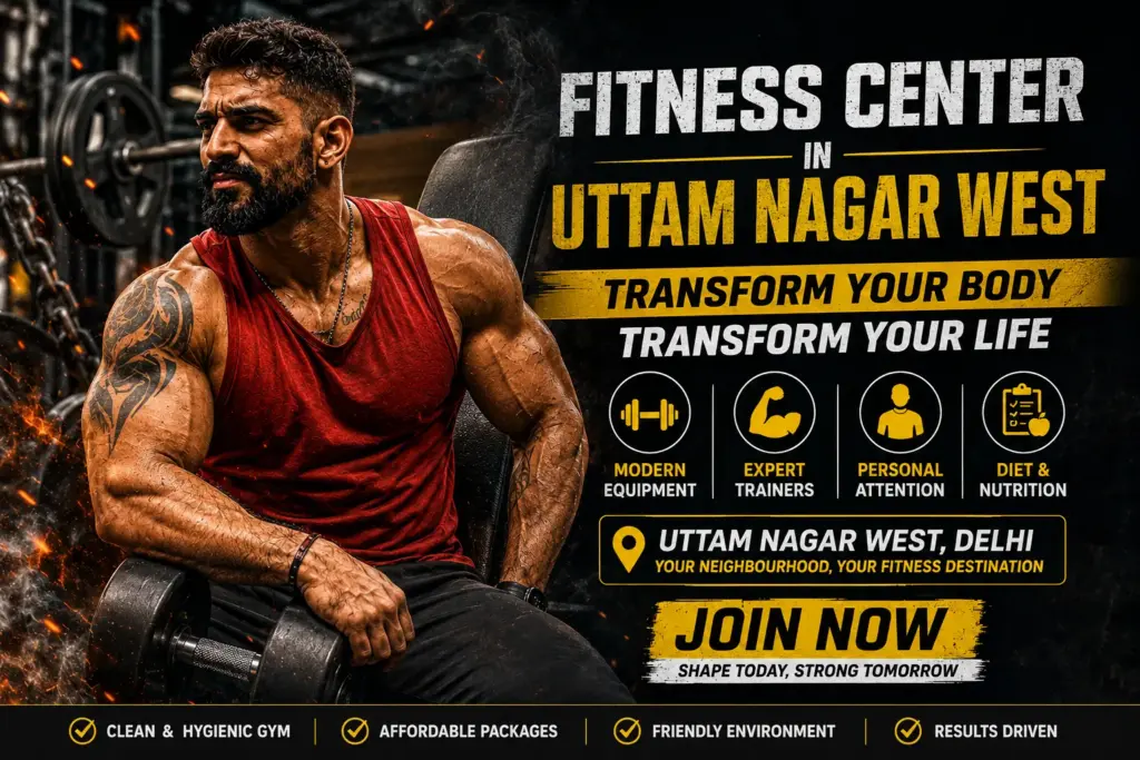 Fitness Center in Uttam Nagar West